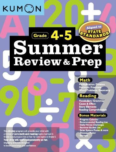 Cover image for Summer Review & Prep: 4-5