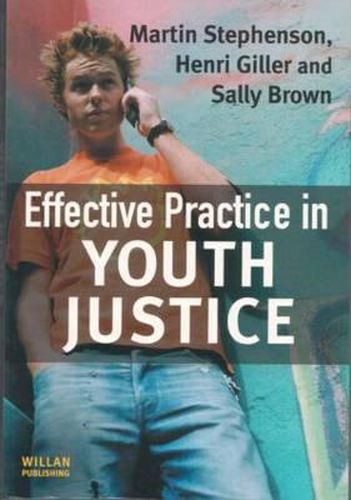 Cover image for Effective Practice in Youth Justice