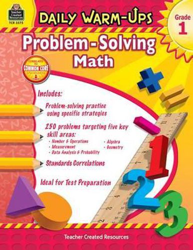 Cover image for Daily Warm-Ups: Problem Solving Math Grade 1