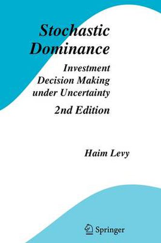 Cover image for Stochastic Dominance: Investment Decision Making under Uncertainty