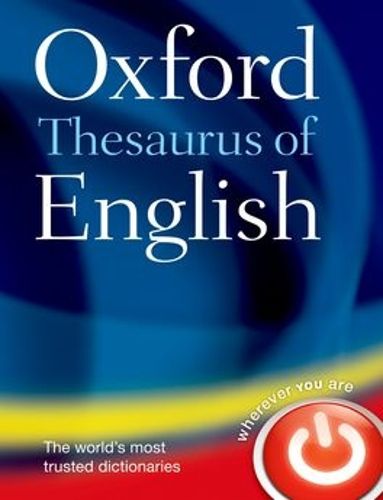 Cover image for Oxford Thesaurus of English