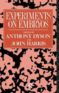 Cover image for Experiments on Embryos