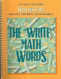 Cover image for Write Start 'Write' Math Words