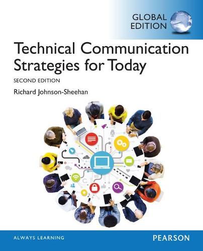 Cover image for Technical Communication Strategies for Today, Global Edition