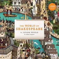 Cover image for The World of Shakespeare Jigsaw Puzzle (1000 pieces)