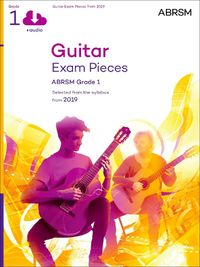 Cover image for Guitar Exam Pieces from 2019 Grade 1 + CD: Version with CD