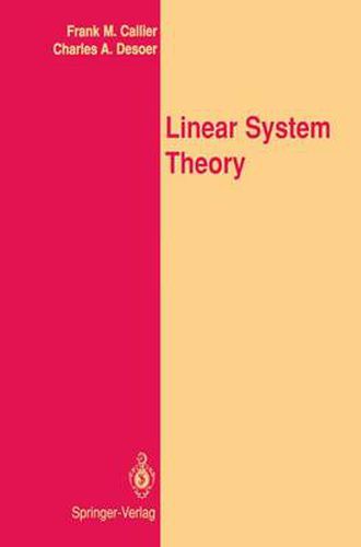 Cover image for Linear System Theory