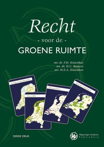 Cover image for Recht voor de groene ruimte