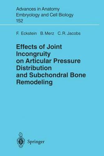 Cover image for Effects of Joint Incongruity on Articular Pressure Distribution and Subchondral Bone Remodeling