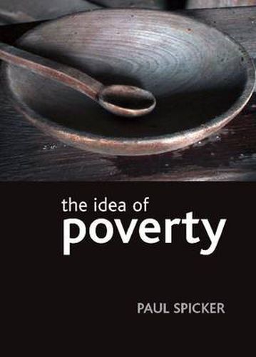 Cover image for The idea of poverty