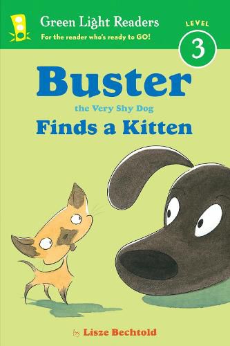 Cover image for Buster the Very Shy Dog Finds a Kitten