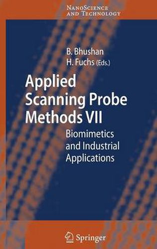 Cover image for Applied Scanning Probe Methods VII: Biomimetics and Industrial Applications