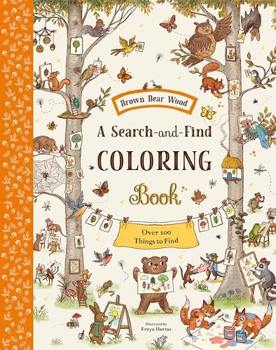 Brown Bear Wood: A Search-And-Find Coloring Book