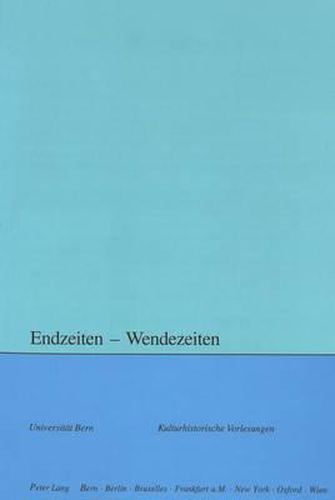 Cover image for Endzeiten - Wendezeiten