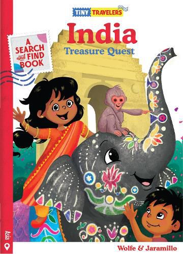 Cover image for Tiny Travelers India Treasure Quest