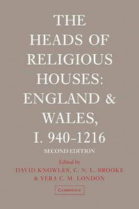 Cover image for The Heads of Religious Houses