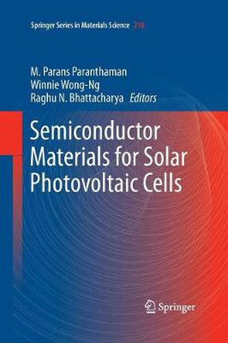 Cover image for Semiconductor Materials for Solar Photovoltaic Cells