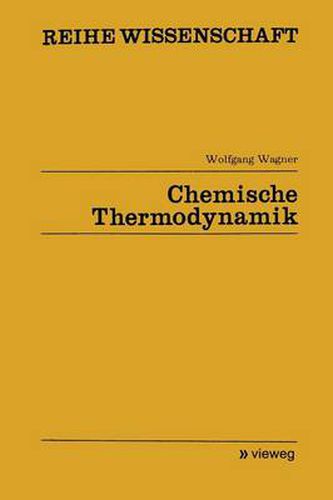 Cover image for Chemische Thermodynamik