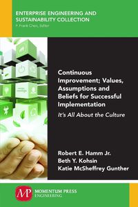 Cover image for Continuous Improvement; Values, Assumptions, and Beliefs for Successful Implementation: It's All About the Culture