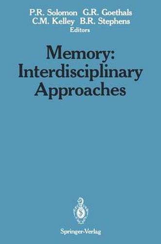 Memory: Interdisciplinary Approaches: Interdisciplinary Approaches