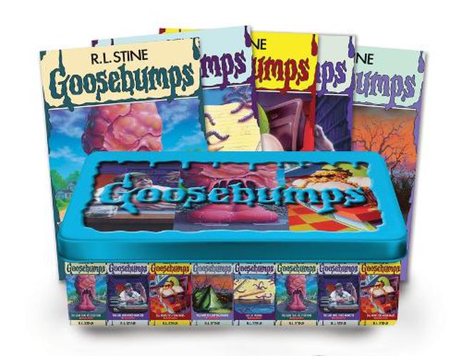 Cover image for Goosebumps Retro Terror Set: (Limited Edition Tin)