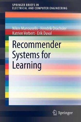 Cover image for Recommender Systems for Learning