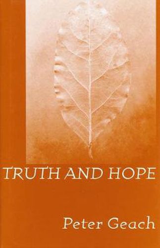 Cover image for Truth and Hope