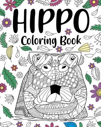 Cover image for Hippo Coloring Book