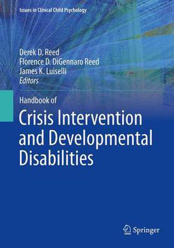 Cover image for Handbook of Crisis Intervention and Developmental Disabilities