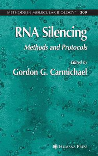 Cover image for RNA Silencing: Methods and Protocols