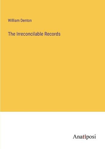 The Irreconcilable Records