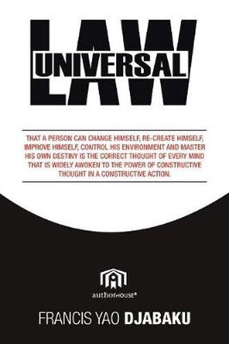 Cover image for Universal Law