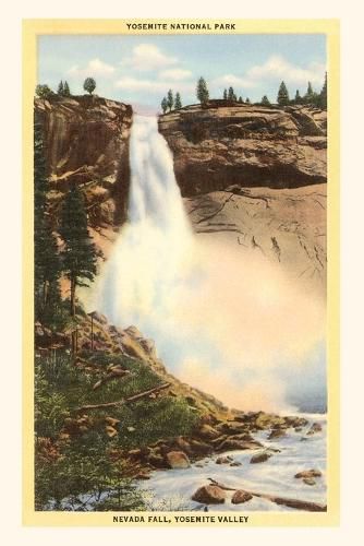 Cover image for The Vintage Post Card Nevada Falls, Yosemite