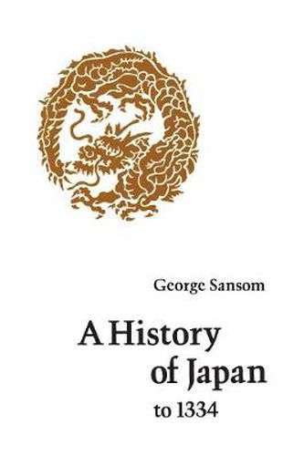 Cover image for A History of Japan to 1334