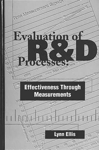 Cover image for Evaluation of R & D Processes: Effectiveness Through Measurements