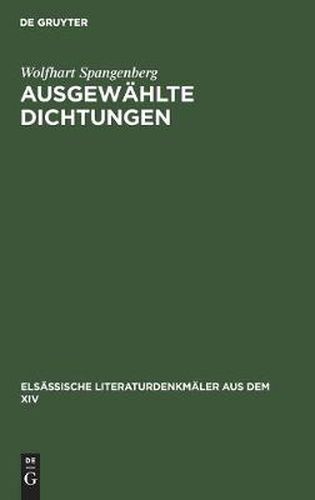 Cover image for Ausgewahlte Dichtungen