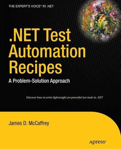 Cover image for .NET Test Automation Recipes