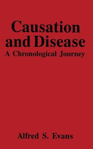 Cover image for Causation and Disease: A Chronological Journey