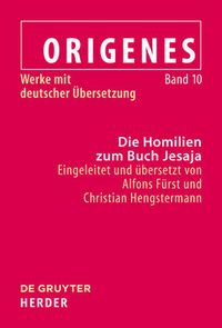 Cover image for Die Homilien zum Buch Jesaja