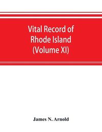 Cover image for Vital record of Rhode Island