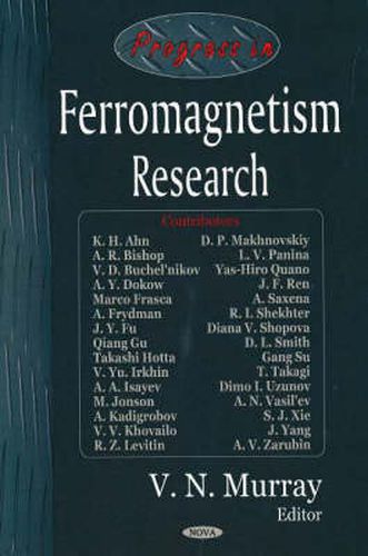 Progress in Ferromagnetism Research