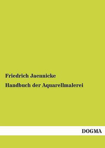 Cover image for Handbuch Der Aquarellmalerei