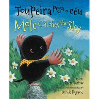 Cover image for Mole Catches the Sky (Portuguese/English)