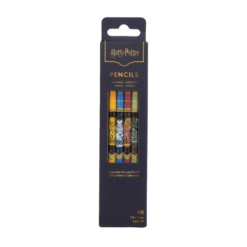 Cover image for Hogwarts Houses (Harry Potter Collection) Pencil (4 Pack)