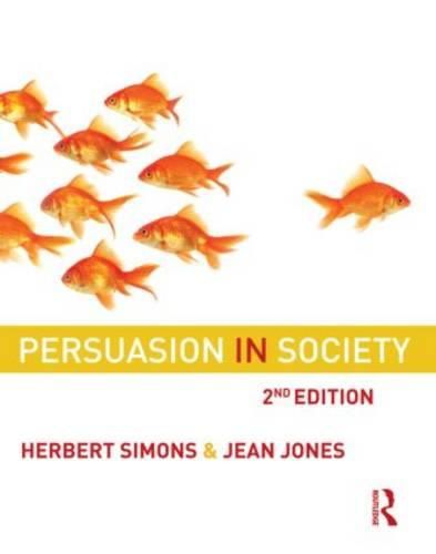 Cover image for Persuasion in Society