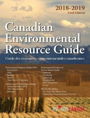 Canadian Environmental Resource Guide, 2018/19