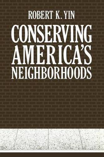 Cover image for Conserving America's Neighborhoods