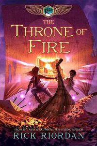 Cover image for Kane Chronicles, The, Book Two the Throne of Fire (Kane Chronicles, The, Book Two)