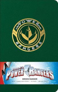 Cover image for Power Rangers: Green Ranger Hardcover Ruled Journal