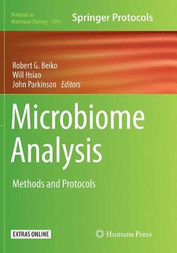 Cover image for Microbiome Analysis: Methods and Protocols